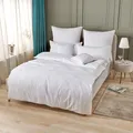 Produktbild: Traumschlaf Hotelbettwäsche koch und chlorfest weiß Kissenbezug einzeln 40x80 cm