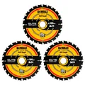 Produktbild: DeWALT ELITE Kreissägebläter-Set 190 x 30 mm, 24 Zhähne WZ, 3-tlg.