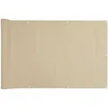 Produktbild: Balkonsichtschutz Oxfordgewebe 90x600 cm Beige vidaXL