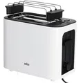 Produktbild: Braun Toaster PurEase HT3010WH, 2 Scheiben, 1000 Watt, weiß