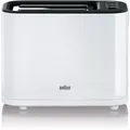 Produktbild: Braun 0X23010008 Braun HT 3010 WH Toaster 2-Scheiben Toaster weiß