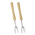 Produktbild: METALTEX Pellkartoffel-Gabeln 2er Set / Pellkartoffel - Gabel / Spezialbestec...