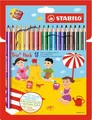 Produktbild: STABILO® TRIO DICK BUNTSTIFT 18 STÜCK IM ETUI MIT ANSPITZER NEU OVP