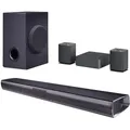 Produktbild: LG SQC4R 4.1 Soundbar 220W mit kabellosem Subwoofer & Rücklautsprechern, Schwarz - Schwarz