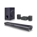 Produktbild: LG SQC4R 4.1 Soundbar (220W) mit kabellosem Subwoofer und Rücklautsprechern (Adaptive Sound Control, Bluetooth), Schwarz
