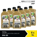 Produktbild: Total Quartz Ineo Xtra Longlife 0W-20 VW Porsche Ford C5 C6 8x1 Liter = 8 Liter
