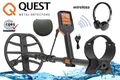 Produktbild: Quest X10 IDmaxX Metalldetektor mit Funkkopfhörer WireFree Lite