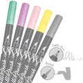 Produktbild: ONLINE Calli.Brush Double Pastel Brush-Pens farbsortiert, 5 St.