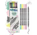 Produktbild: ONline Kalligraphie-Stift Calli Brush Pens Pastell 5er Etui Kalligrafie+Pinselspitze