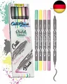 Produktbild: Online Calli.Brush Pastel, 5er Set Handlettering Brush-Pen, Pinsel-Stifte Set,
