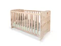 Produktbild: Moebel-Eins Babybett ALPENKIND Babybett 70x140 cm, Material Massivholz, Zwischenraum der Gitterstäbe: 6 cm