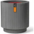 Produktbild: Capi Pflanzgefäß Zylinder Groove Ø 43,5 cm x 46 cm Anthrazit