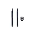 Produktbild: Schwalbe Valve Extension 65 mm 2 per Set (10 Set in Bag) Aluminum, Black Threaded