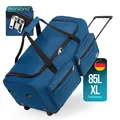 Produktbild: DeubaXXL DE Rollenreisetasche Blau 85L 108332