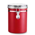 Produktbild: Tchibo Aromadose, Kaffeedose, 500g Füllvolumen, aromadicht, Edelstahl, Rot