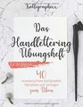 Produktbild: Das Handlettering Übungsheft für Anfänger: 40 wun... | Buch | Zustand akzeptabel