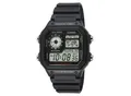 Produktbild: Chronograph, schwarz, CASIO TIMELESS COLLECTION, Armbanduhren, Herren, schwarz, Chronograph, Quarzuhr, Armbanduhr, Herrenuhr, Digitaluhr, bis 10 bar wasserdicht