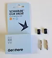 Produktbild: Schwalbe Clik Valve DV Ventil-Umrüstsatz Kit 2x Ventile SCV,1xKey, 2x Staubkappe