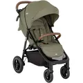 Produktbild: Joie Buggy Litetrax PRO Air, Dunkelgrün, Textil, 58x103x93.6 cm, EN 1888, Feststellbremse, Fußstütze abklappbar, Federung, 5-Punkte-Gurt, für Babyschale geeignet, Griff in Lederoptik, Transportsicherung, Einhand-Faltmechanismus, abnehmbarer Schutzbügel, Baby on Tour, Kinderwagen, Buggys