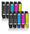 Produktbild: 10er Multipack kompatibel mit Epson 18XL Patrone für XP-102 XP-202 XP-205 XP-212 XP-215 XP-302 XP-305 XP-312 XP-315 XP-322 XP-325 XP-402 XP-405 XP-412 XP-415 XP-422 XP-425