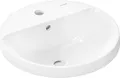 Produktbild: hansgrohe Xuniva S Einbauwaschtisch, mit Überlauf, 1 Hahnloch, 450x450mm, weiß, 60159450