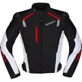 Produktbild: Modeka Lineos Motorrad Textiljacke, schwarz-weiss-rot, Größe S für Männer