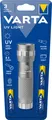 Produktbild: Varta LED Taschenlampe UV Light, 385-400nm inklusive 3x Batterie Alkaline AAA, Retail Blister 15638101421