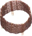 Produktbild: BooGardi Beetbegrenzung aus Weide · ( H 30 x Ø 60 cm 1 Kreis ) · Beeteinfassung in Vielen Größen · Weidenzaun zur Beet-Umrandung