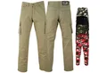 Produktbild: German Wear Motorradhose JEANS-003 Motorradjeans Biker Cargohose mit Schutz Aramidstoff & CE-Protektoren