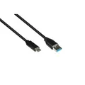 Produktbild: Good Connections USB 3.2 Gen.2 Anschlusskabel 0,5m St. A/ St. USB-C schwarz