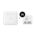 Produktbild: Bosch Smart Home - Starter Set Relais mit 3 Unterputz-Aktoren