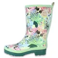 Produktbild: Beck Damen Gummistiefel Spring Gummistiefel (stylischer Damenstiefel, für trockene Füße bei Regenwetter) wasserdicht, modernes Design, herausnehmbare Innensohle bunt 40 EU