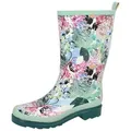 Produktbild: Beck Damen Gummistiefel Regenstiefel Stiefel Spring, Farbe:Grün, Schuhgröße:EUR 40, Artikel:-946 Spring - Grün - 40