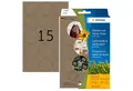 Produktbild: HERMA Etikettenpapier Herma Etiketten permanent haftend Ø 32 mm Silphie-Papier braun 24 Bl