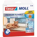 Produktbild: tesa tesamoll PREMIUM FLEXIBLE Silikondichtung, selbstklebend, zum Isolieren von Fenstern und Türen (0.15 kg, Transparent) (05417-00200-02)