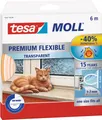 Produktbild: tesa Moll Dichtungsprofil Super Flex 6 m, transparent