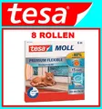 Produktbild: 8 Rollen TESA Silikondichtung tesamoll® 5417 B 9mm x H 7mm x L 6m transparent