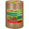 Produktbild: Tesa Packband 58292 Standard ecoLogo Papier, braun, 50mm x 50m, 3 Rollen