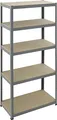 Produktbild: pro-bau-tec 10074 Schwerlaststeckregal 265 kg, pulverbeschichtet grau