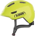 Produktbild: ABUS Kinderhelm Smiley 3.0 - Fahrradhelm mit tiefer Passform, kindergerechten Designs & Platz für einen Zopf - für Mädchen und Jungs - Gelb Glänzend, Größe M (50-55 cm)