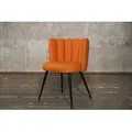 Produktbild: KAWOLA Stuhl JADA Esszimmerstuhl Kunstleder orange