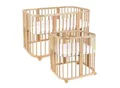 Produktbild: Waldin Babybett Kinderbett 7in1 mit Matratze, mitwachsendes Kinder-Bett