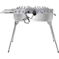Produktbild: Mangal Set mit 11er Drehspieß 220V Motor und 10 Spieße Schaschlikgrill mit Drehmotor