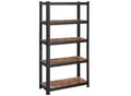 Produktbild: Boxxx Schwerlastregal, Braun, Schwarz, Metall, Holzwerkstoff, 30x150x75 cm, Freizeit, Heimwerken, Werkstatt, Schwerlastregale