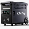 Produktbild: SolarPlay Q3600 Tragbare Powerstation 3840Wh LiFePO4 Camping Solargenerator