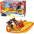 Produktbild: Simba Spielset Feuerwehrmann Sam, ab 3 Jahre, Neptune, Boot mit Figur, 14 Teile