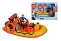 Produktbild: SIMBA 109252571 - FEUERWEHRMANN SAM  - NEPTUNE BOOT + FIGUR # NEU OVP