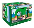 Produktbild: BRIO® Spielzeugeisenbahn-Gebäude World Gebäude Neuer Hauptbahnhof mit Ticketautomat 2 Teile 33649