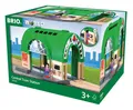 Produktbild: Brio 33649 Bahnhof Holz Spielzeug mit Sound, Zubehör für Eisenbahn