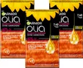 Produktbild: GARNIER Coloration Garnier Olia dauerhafte Haarfarbe, Set, 3-tlg., mit pflegender Formel